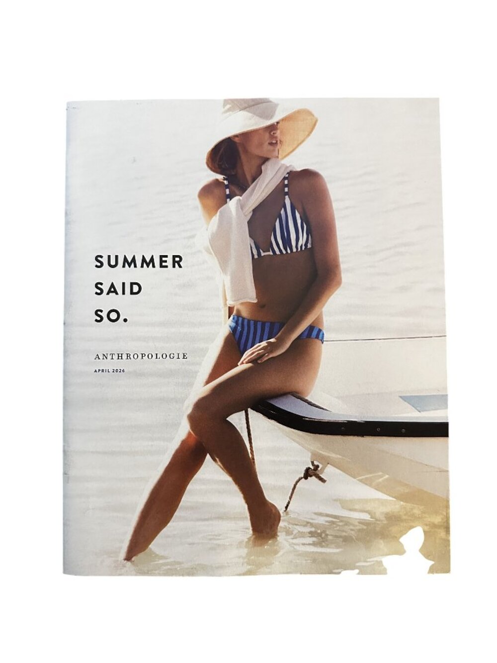 Anthropologie Catalog April 2026 Summer Style Guide Fashion Sourcebook Anthro